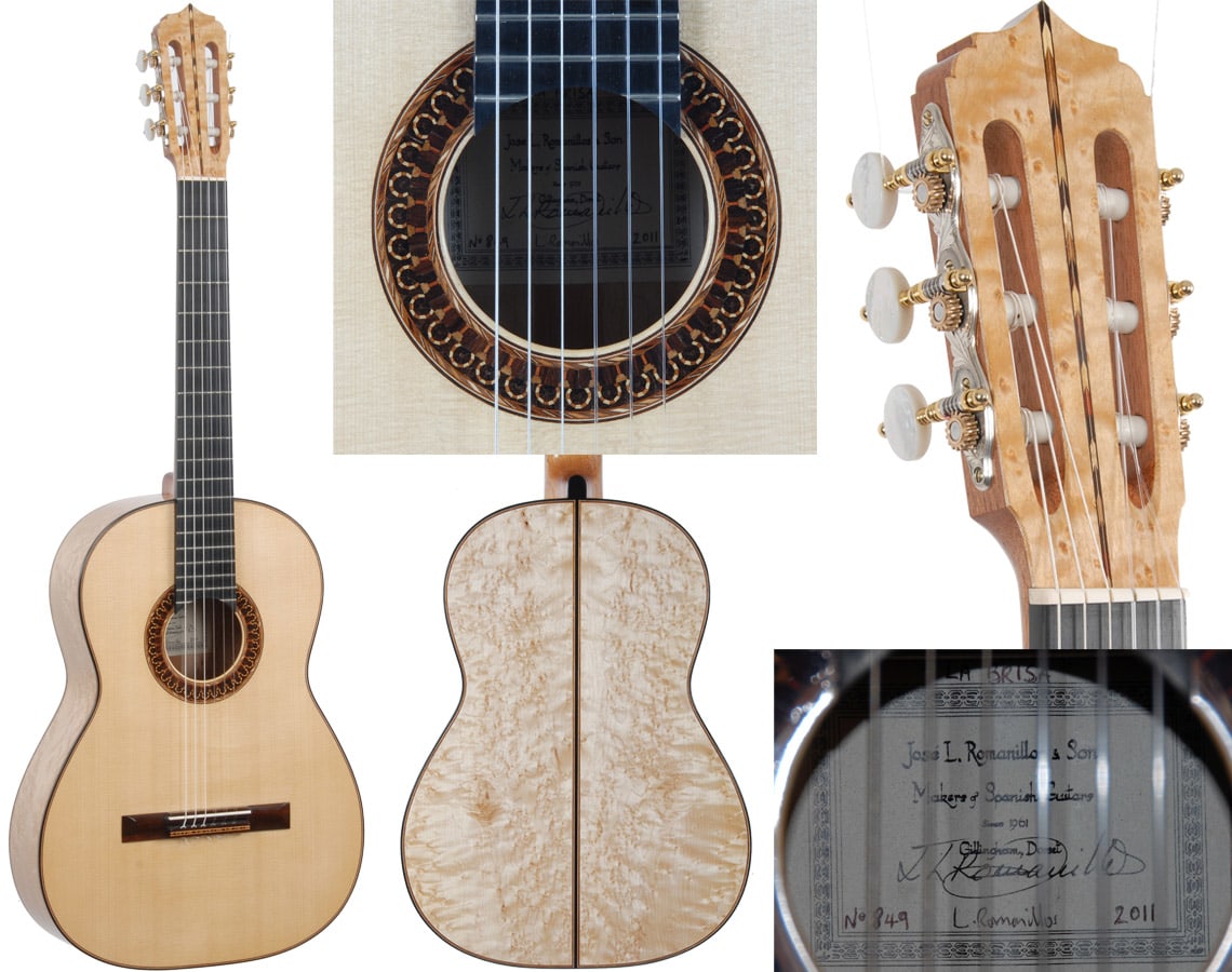 NEW Romanillos “Birds Eye Maple”