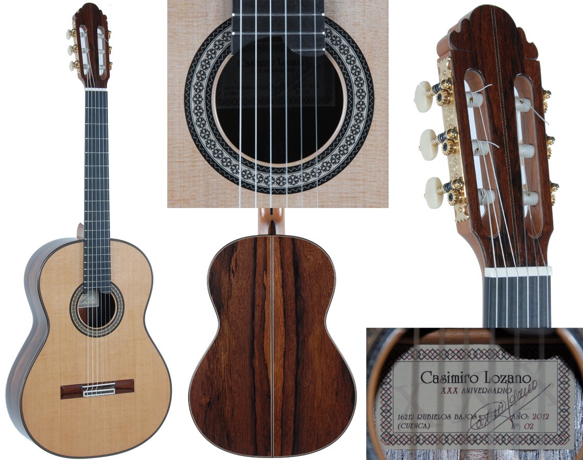 Custom order a Casimiro Lozano guitar