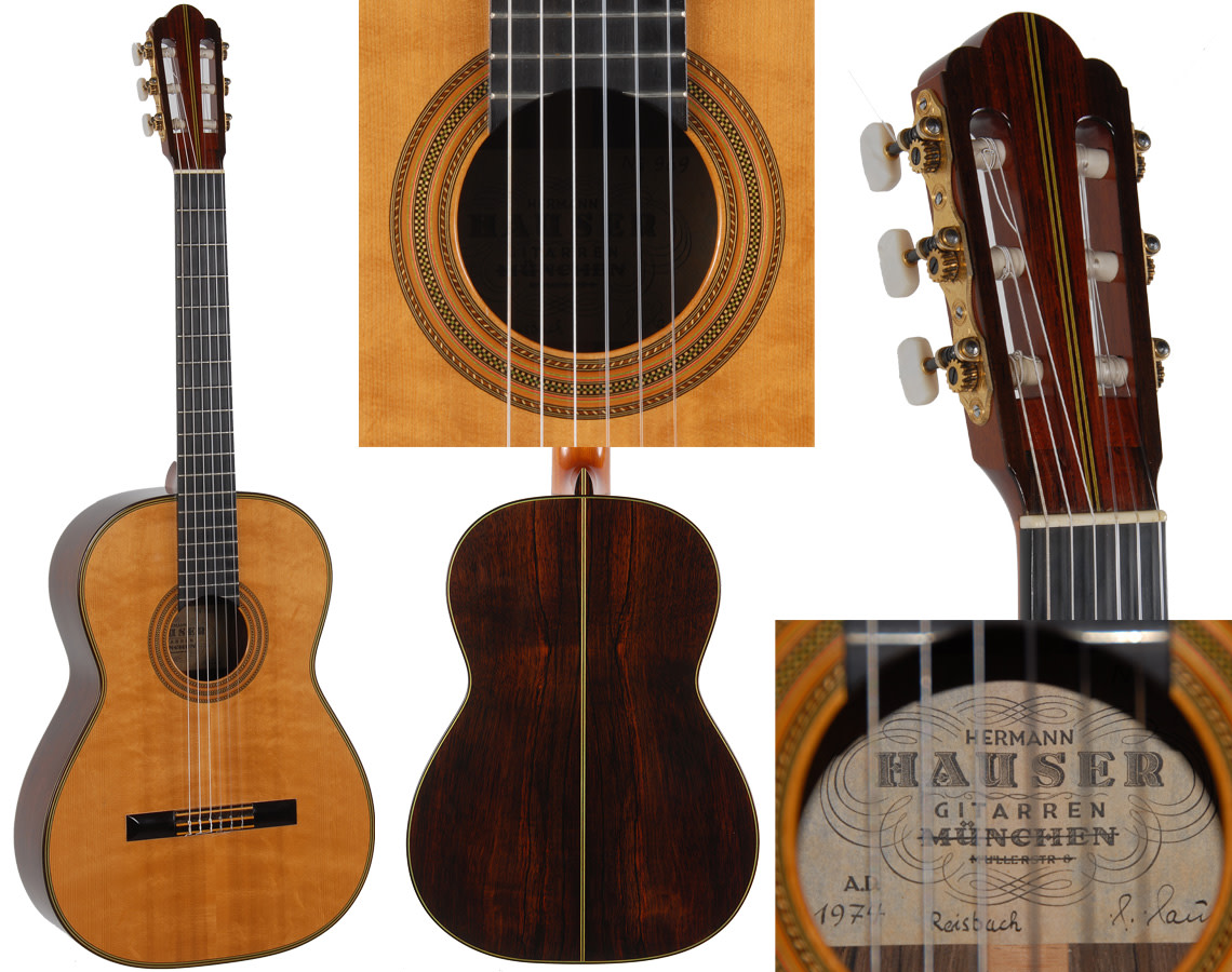 madras Uforglemmelig Forbedre 1974 Hermann Hauser ll | For nearly 25 years Classic Guitars International  has offered only the finest Classical guitars, Flamenco guitars, and  Acoustic Steel String guitars. Custom Order Guitars from the world's