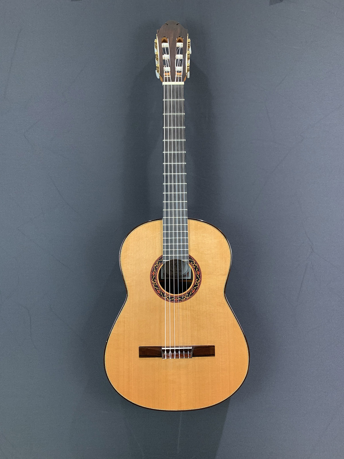 2008 Paul Fischer Cedar/Lattice braced Classic Guitars International