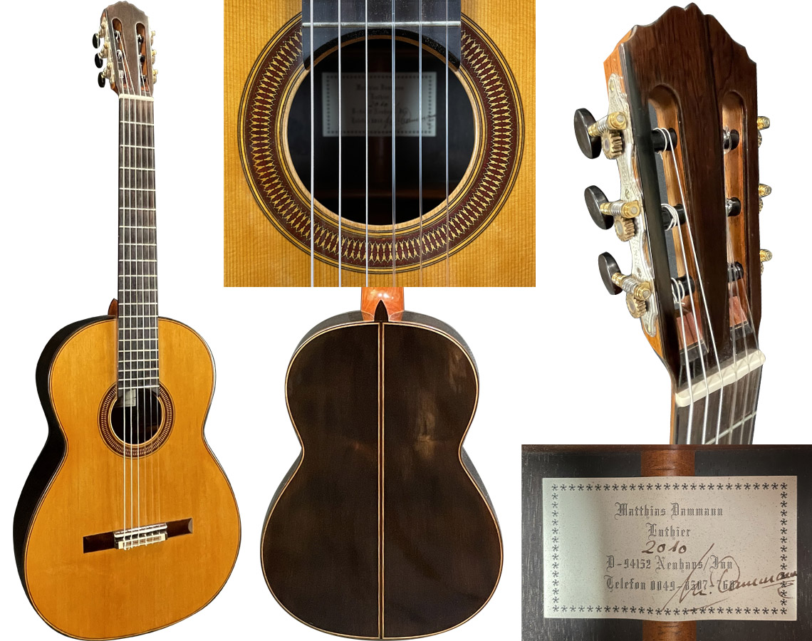 2010 Matthias Dammann Cedar top Classic Guitars